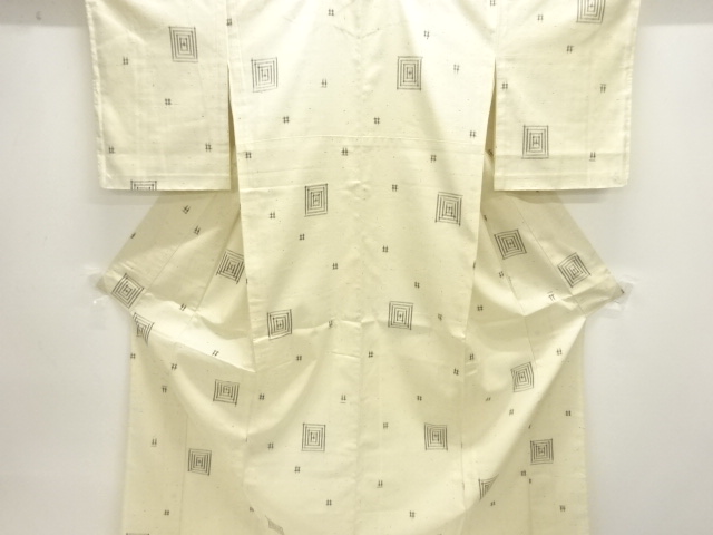 JAPANESE KIMONO / HITOE / TSUMUGI / WOVEN SQUARE